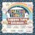 Decorably 112 Pcs Boho Rainbow Classroom Bulletin Board Decorations Set