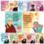 Decorably 12 Kindness Posters for Classroom, 11x14in Matte-Laminated Inspirational Kindness Poster Set – School Hallways, Bulletin Boards, Home Study Room