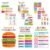 Decorably 12 Writing Posters for Classroom Middle School Decor, 11x16in