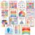 Decorably 15 Mental Health Posters for Therapy Office, Classroom, 11x14in