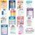Decorably 16 Chemistry Science Posters for Classroom High School, 11x17in