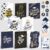 Decorably 16 Pack Gold Foil 5x7in Congrats Grad Graduation Cards