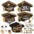 Decorably 20 Pack 6.5×4.5in Pack of Graduation Cards Pack 2026