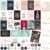 Decorably 24 Pack Foil & Glittery 6x4in Bulk Birthday Cards with Envelopes