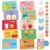 Decorably 40 Pack Holographic 4.7x3in Funny Valentines Cards for Kids