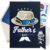 Decorably 5x8in Individual Fathers Day Card for Dad with Hat