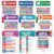 Decorably 9 Math Posters for Elementary School and Middle School, 11x17in