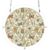 Decorative acrylic puzzle suncatcher William Morris Daisies and