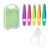 Decorative Paper Edge Scissors Set – 5 Pairs of Zig Zag Edges with Portable Organizer for DIY Crafts