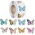 Decorative Sticker Adhesive Labels Butterfly Roll Sticker