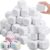 Deekin 150 Pcs Back to School 1.96 Inch White Blank Dice EVA Foam Dice Graffiti Foam Blocks for Crafting Game Counting Creative Painting Modeling Art Project Floral Arrangements Party Supplies