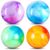 Deekin 4 Pcs 15 Inches Marbleized Bouncy Balls Large Size Cloud Inflatable Ball Colorful PVC Playground Beach Bouncy Sensory for Adult Pet Playing Outdoor Pool Game Party Supplies