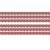 DEEP Rose Scalloped Border Trim, 35 FEET PER Pack, 6PK