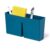 Deep Sea Blue Magnetic Plastic Storage Bin Wall Mount Organizer For Teacher Supplies Classroom Whiteboard Refrigerator Office Arts Crafts Small Accessories Space Saving Holder Container