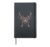 Deer Zombie Hardcover Journal, Black