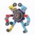 Deformable Chain DIY Robot Spinner, Transformable Sensory Toy Multi-Pack, High-Speed Plastic Fingertip Gyro for Classroo
