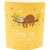 Dekohelden24 Poetry Light, Night Light, Mood Light, Decorative Light in Yellow, with Timer, Battery-Operated, Sloth Motif, Let It Go Well – L/W/H 13 x 5 x 16 cm