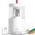 Deli Electric Pencil Sharpener, Automatic Pencil Sharpeners for No.2 Pencils Colored Pencils, Auto Stop, USB & Battery Operated for Students, Classroom, Home and Office, White