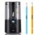 Deli Electric Pencil Sharpener, Fully Automatic Pencil Sharpener for 6.9-8mm No.2 & Colored Pencils, Auto in & Out, Rechargeable Hands-Free Sharpener for Classroom, Home, Office, Black