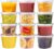 Deli Food Storage Containers with Airtight Lids, Clear Plastic, 16 oz, BPA Free, Microwave Safe, Leak proof,Soup container,portion control,meal prep,Dishwasher Safe, Freezer Safe, Stackable, 24 Pack
