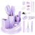 deli Office Supplies Set, Purple