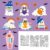 DELORIGIN Halloween Books Ghosts Cutting Die Card Making Die Stencil Carbon Steel Die Cuts Scrapbooking Embossing Template for Halloween Greeting Cards Craft Album Letter Invitation Decor
