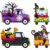 DELORIGIN Halloween Truck Cutting Die Card Making Die Stencil Carbon Steel Die Cuts Scrapbooking Embossing Template for Birthday Halloween Greeting Cards Craft Album Letter Invitation Envelope Decor