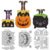 DELORIGIN Halloween Witch Card Holder Cutting Die Coin Holder Card Making Die Stencil Carbon Steel Die Cuts Scrapbooking Embossing Template for Greeting Cards Craft Album Letter Invitation Decor
