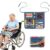 Dementia Fidget Blanket for Elderly, Fidget Blanket for Dementia, Dementia Toys for Elderly, Sensory Fidget Mat for Dementia Patients or Alzheimer, Busy Blanket for Dementia Patients