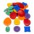 DENEZE 54pcs Color Random Fidget Toys Sensory Stone for Kids，Textured Soft Worry Stone for Autism Kids Calming – Fidget Stress Toys for Students Anxiety Relief – Small Prizes Fidget Toys