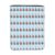 Denjungdn Blue Retro Ski Lift Gondola Winter Skiers Book Cover with Zipper, Waterproof Book Sleeve Protector 11.8×9 Inches