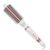 DENVEK Heated Round Brush, Ceramic Tourmaline Ion 1.5 inch Curling Iron, Hot for Fluffy Thermal Brush Curling Wand, Suitable for All Hair Types Tool (White, Large 1 1/2 inch)