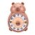 Depisuta Capybara Visual Timer for Kids, 60 Minutes Countdown Timer, Time Management Tools for Home Classroom Office Kitchen CuteStudy and Cooking Kitchen Timers