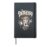 Depresso Funny Sarcastic Espresso Pun Coffee Lover Hardcover Journal, Black