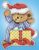 Design Works Crafts Bear Counted Cross Stitch Ornament Kit