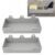 Desk Board Accessory Organizer Tray, Push Pin Storage Holder for Desktop