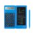 Desk Calculator, Desktop Small Calculators with Writing Notepad, Basic 4-Function Math Large Button Calculator, School Supplies, Middle/High School Students (Blue)