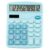 Desk Calculator for Home Office School, Desktop Calculators with Large 12-Digit Display for Kids Seniors Adults, Compact Basic Calculator for Daily Calculation (Blue)