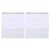 Desk Calendar Paper Standing Planner Monthly 2pcs White