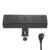 Desk Clamp Power Strip with USB C 40W Fast Charge 4 USB Ports 3 AC Outlets (Black)