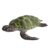 Deskium Green Sea Turtle Figure, Realistic Ocean Animal Model, 3.7 x 3.7 x 1.2 in / 9.5 x 9.5 x 3 cm, Lightweight Plastic Sea Turtle Model for Tabletop Display, Youngster’s Educational Toy