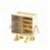 Desk Organizer, DIY Character Design Storage Caddy with 3 Pull Out Drawers