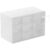 Desk Storage Organizer with 9 Drawers, 3 Tier Stackable Craft Drawer Cabinet, Transparent Small Desktop Storage Box, Wall mounted for Bedrooms, Living Rooms, Offices, Makeup, Jewelry, Office Supplies
