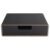 Desktop Bill File Drawer Organizer, Black Pu Leather Mdf Storage Box