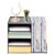 Desktop File Holder Organizer Mail Sorter PVC Holder Organizer Mail Holder