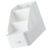 Desktop Stationary Organizer with Large Capacity and Drawer, Multi-functional White Ps Desk Storage Box with Compartments for Office Workers and Teachers