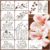 Devasya Crafts Wildflower Stencils for Painting on Wood, Vine Cherry Blossom Bird Tree Leaf Stencils for Crafts Reusable Wood Burning Drawing Art Paint and Patterns for Wall Cake Cookie (13 Spring A5
