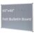 DEVELOP 60×48 Inch Large Gray Felt Bulletin Board, Wall Mounting Pin Memo Notice Cork Board with Silver Aluminium Frame for Office, Home, and Classroom, Includes 10 Push Pins