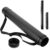 DEWEL Adjustable Poster Tube 24.5-40″, Telescoping Art Storage Tube, Black