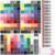 DEWJDFSC 3 Boxes 60 Color 210000+Pcs Rhinestones for Bedazzling Kit 3mm
